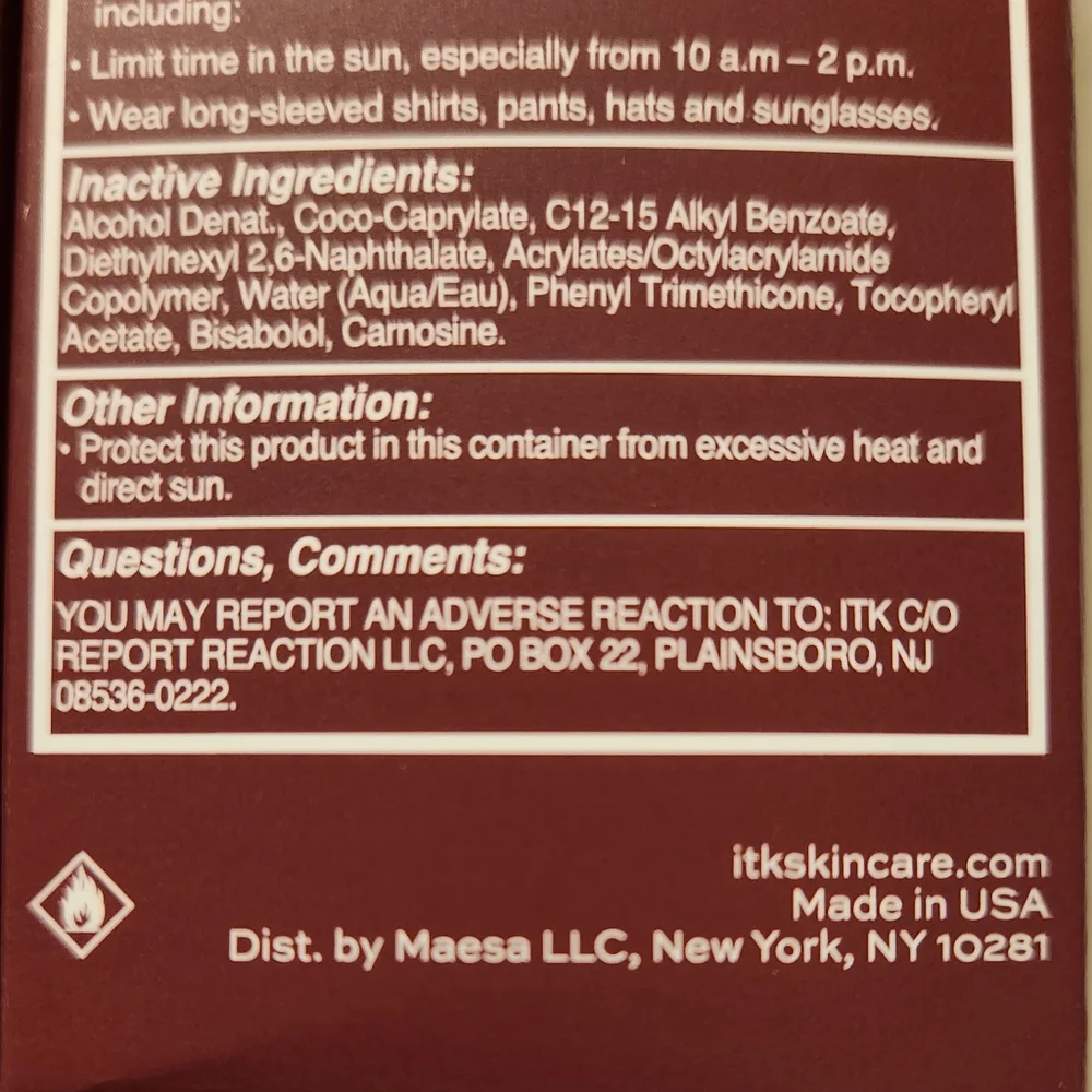 In the Know Broad Spectrum SPF 30 Sunscreen Setting Mist 3.3 oz Set of 2 New